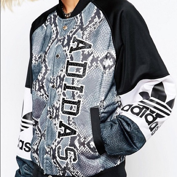 adidas snake print jacket